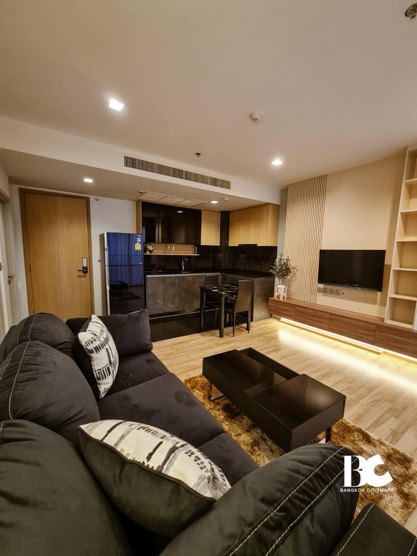 ให้เช่า 1 Bed 44.63 ตร.ม. ฝ้าสูง 2.7 ม. ใกล้ตลาด อ.ต.ก. หมอชิต | THE LINE Jatujak-Mochit | 32,000 บาท/เดือน – รูปที่ 3