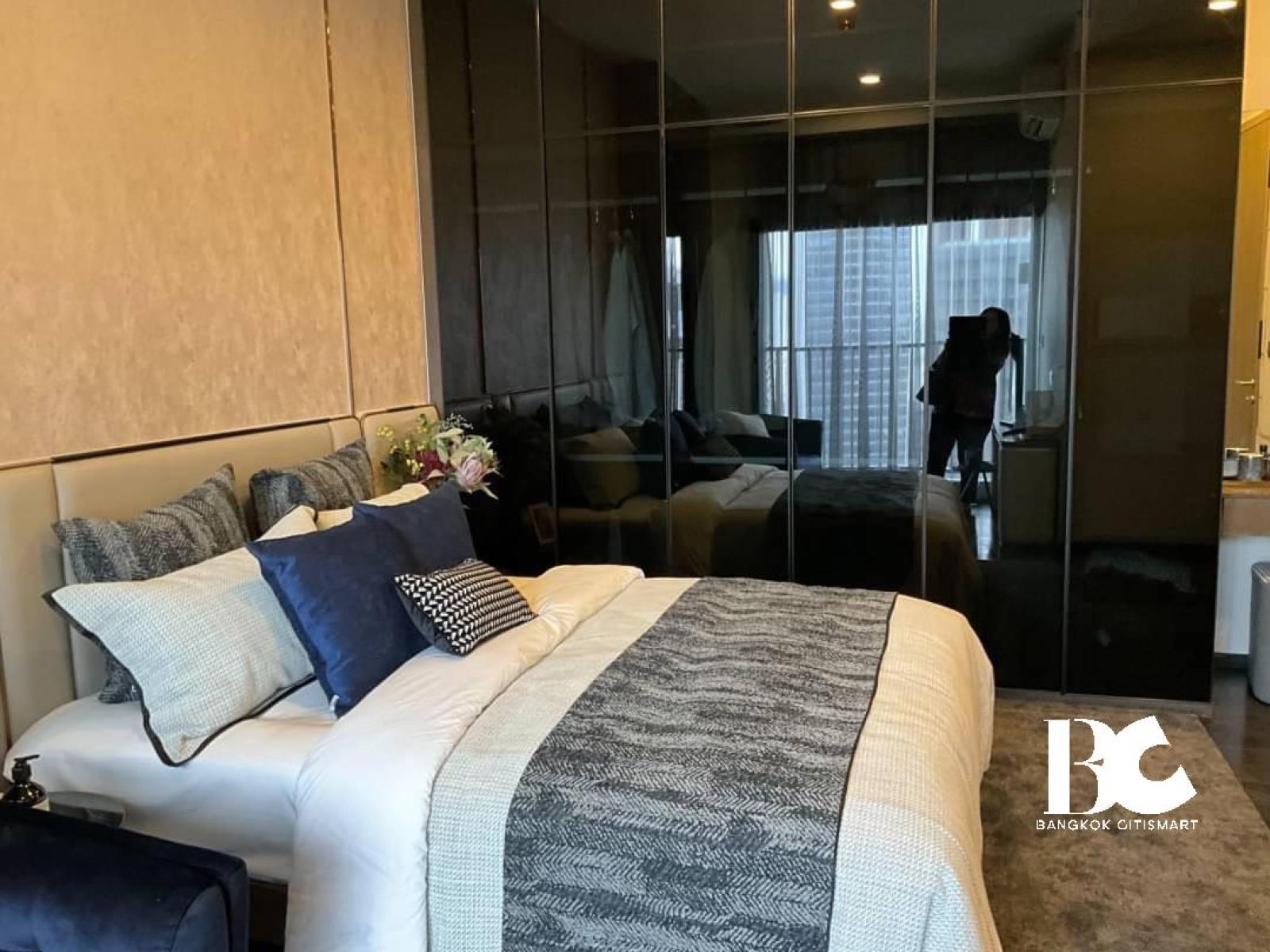 For rent, 2 Bed 2 Bath, 62 sq m, ceiling height 3 m., near DONKI Mall Thonglor | Park Origin Thonglor | 78,000 baht/month – รูปที่ 3