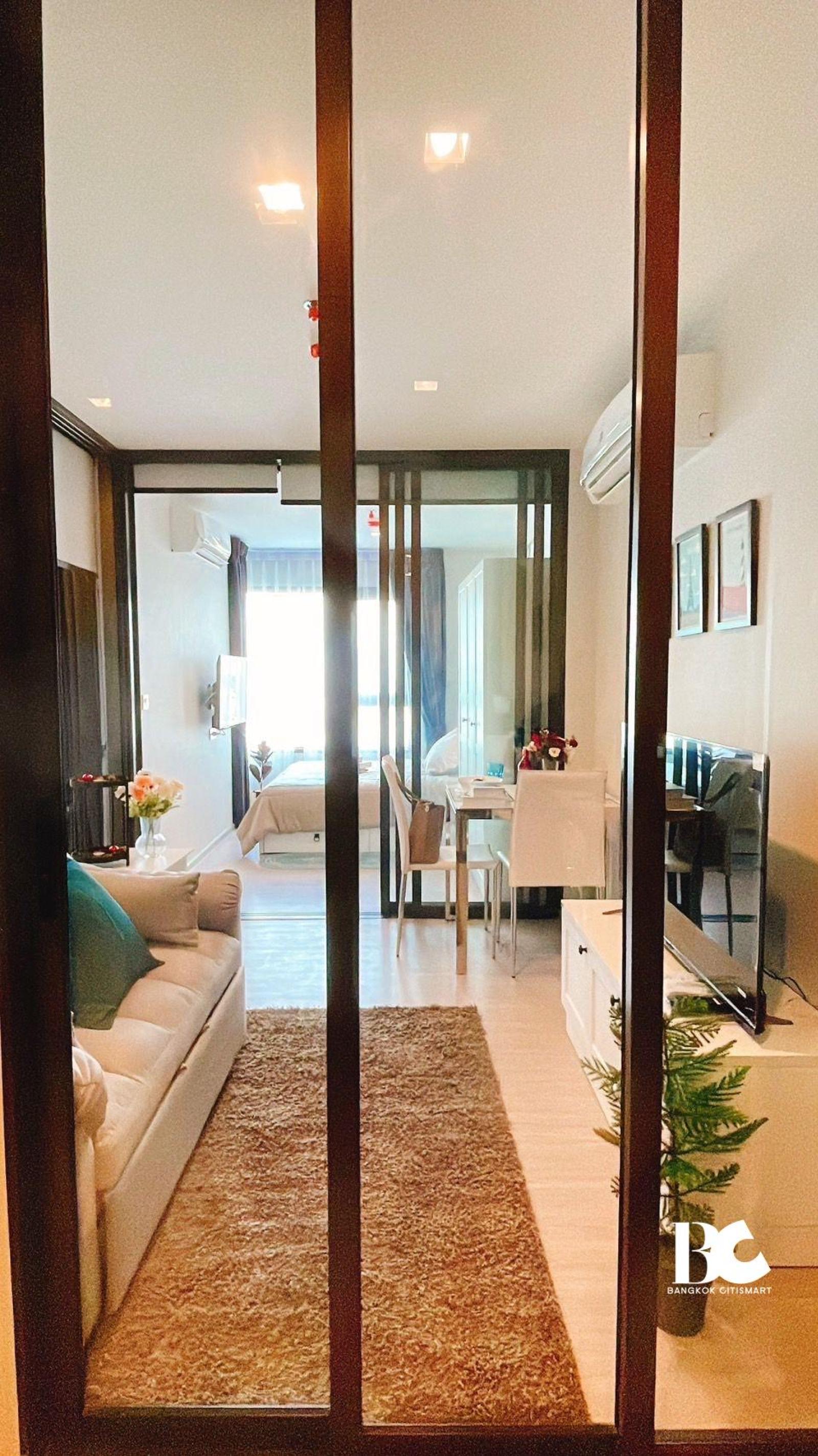 ให้เช่า 1 Bedroom Plus 35 ตร.ม. ใกล้ BRT ราชพฤกษ์ ตลาดพลู | LIFE Sathorn Sierra | 20,000 บาท/เดือน