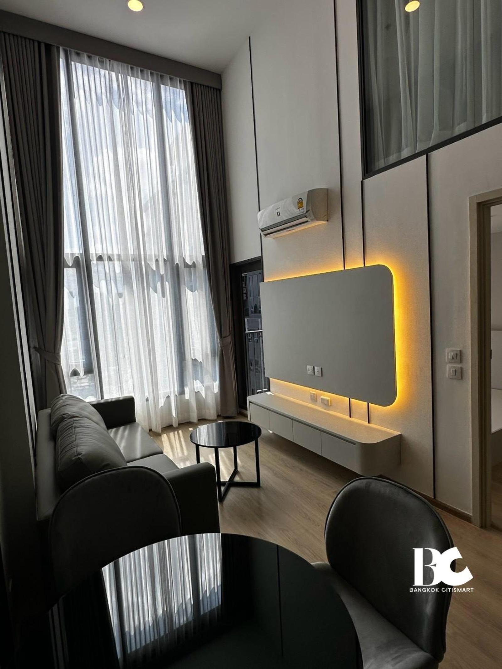 ให้เช่า 1 Bedroom Plus Vertiplex 35.8 ตร.ม. ใกล้ MRT ศูนย์สิริกิติ์ | LIFE Rama 4 - Asoke | 39,000 บาท/เดือน – รูปที่ 3