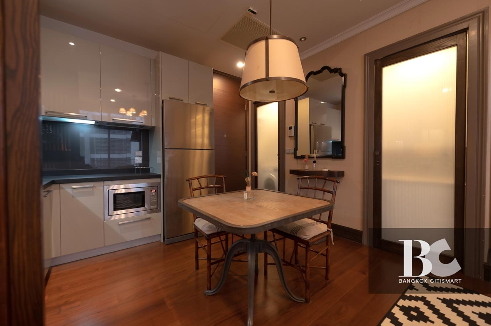 ให้เช่า 1 Bed 55 ตร.ม. ฝ้าสูง 3 ม. ใกล้ Market Place ทองหล่อ 4 | Quattro by Sansiri | 48,000 บาท/เดือน – รูปที่ 3