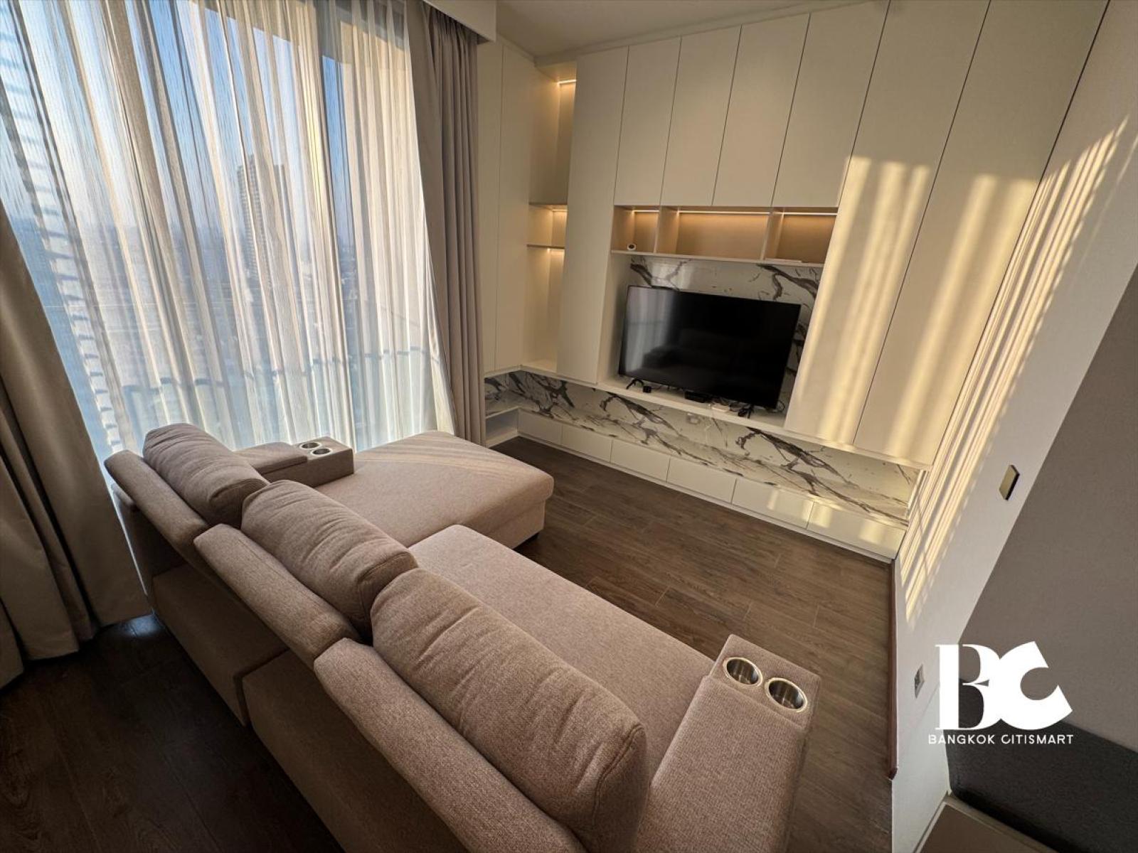 ให้เช่า 2 Bed 2 Bath 68.5 ตร.ม. ฝ้าสูง 3 ม. ใกล้สยาม | The Address Siam-Ratchathewi | 60,000 บาท/เดือน – รูปที่ 3