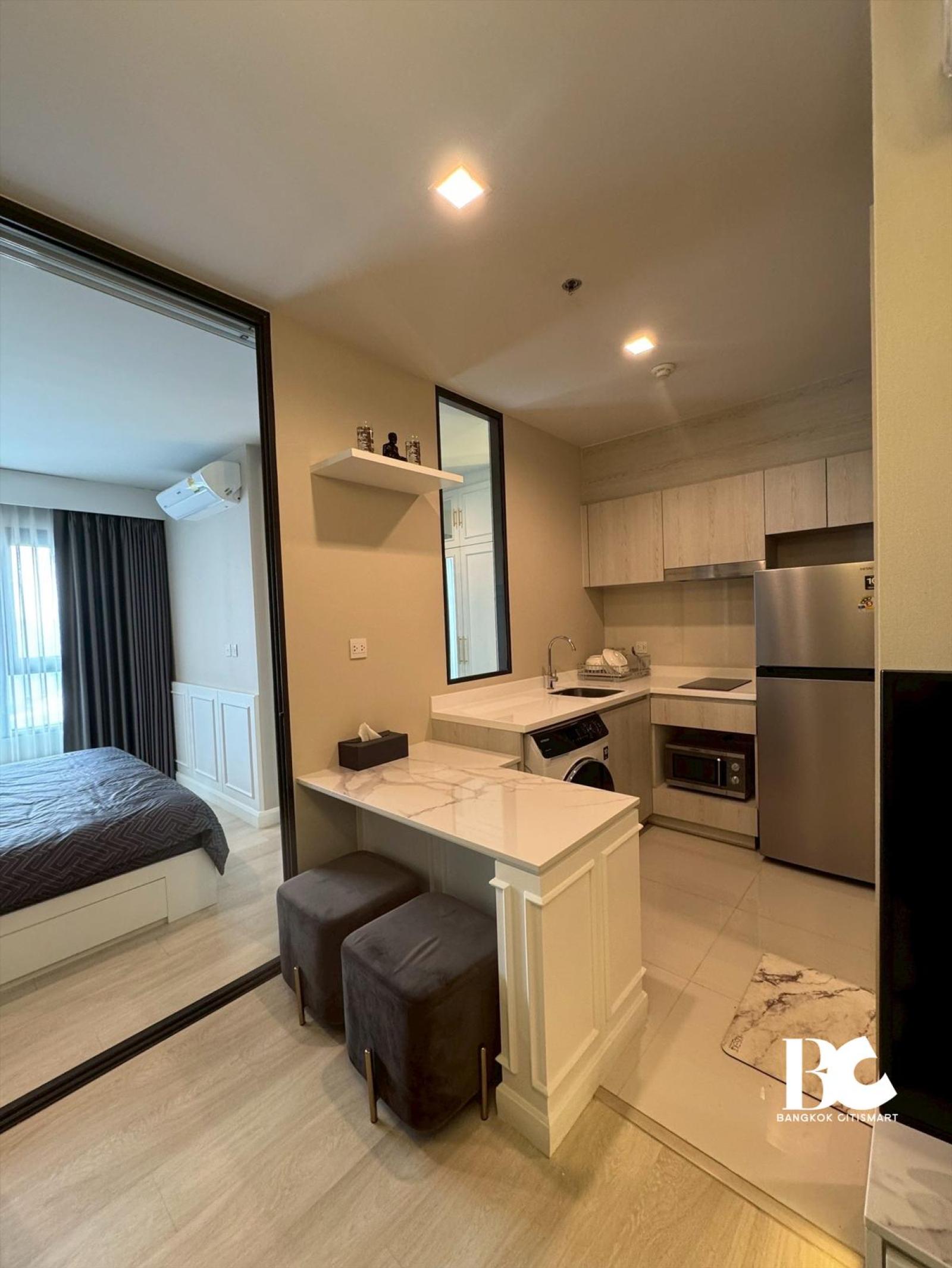 ให้เช่า 1 Bed 35.11 ตร.ม. ใกล้ Park Venture และ BTS เพลินจิต | Life One Wireless | 30,000 บาท/เดือน