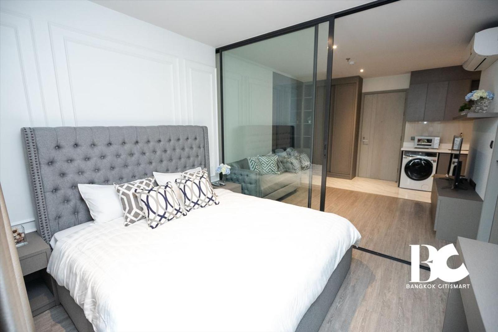 ให้เช่า 1 Bed 35 ตร.ม. ใกล้รพ.สุขุมวิท ต้นถนนเอกมัย | RHYTHM Ekkamai | 30,000 บาท/เดือน – รูปที่ 3