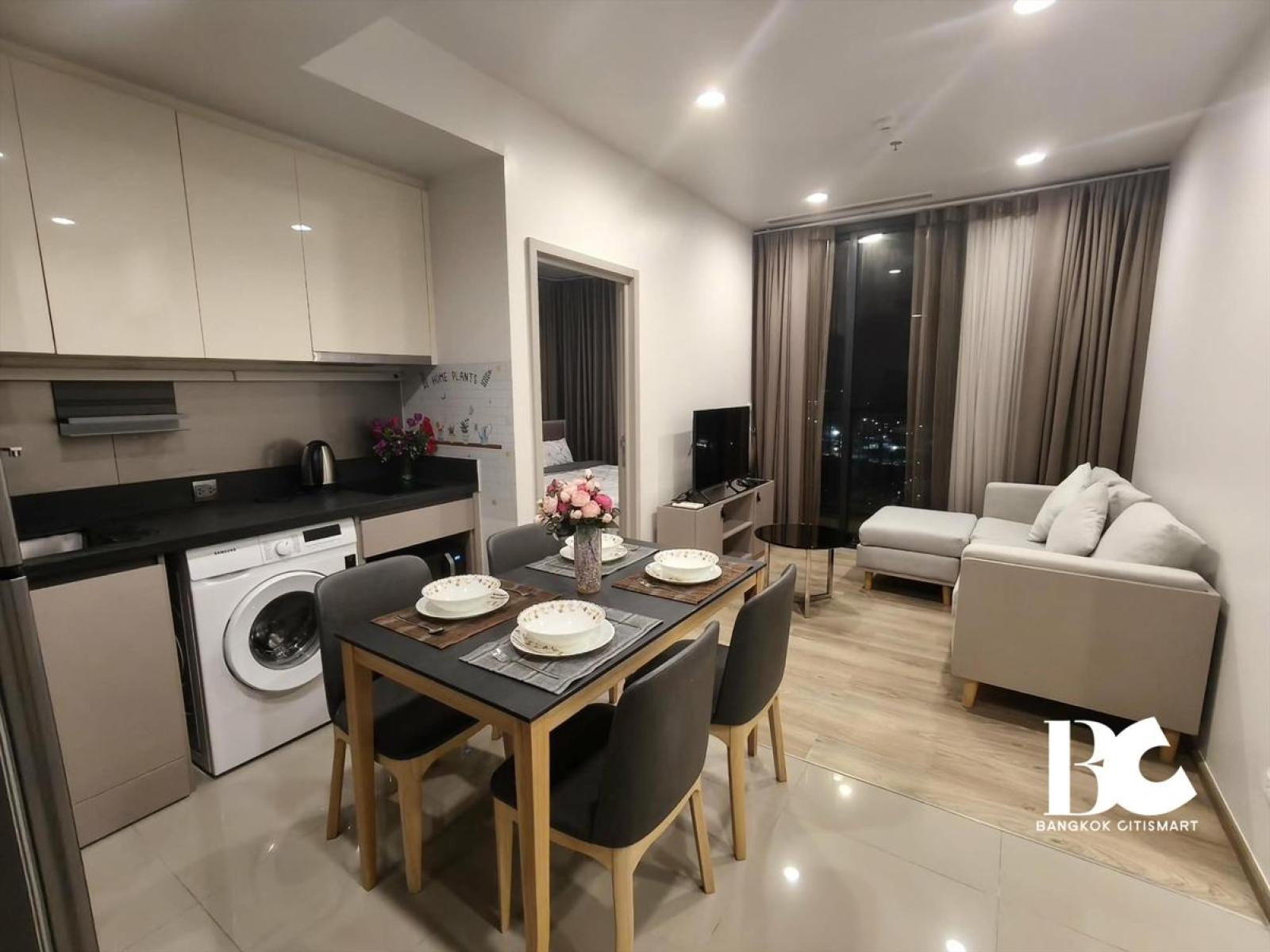 ให้เช่า 2 Bed 2 Bath 50 ตร.ม. ฝ้าสูง 2.7 ม. ใกล้ K Village พระราม 4 | OKA HAUS Sukhumvit 36 | 35,000 บาท/เดือน