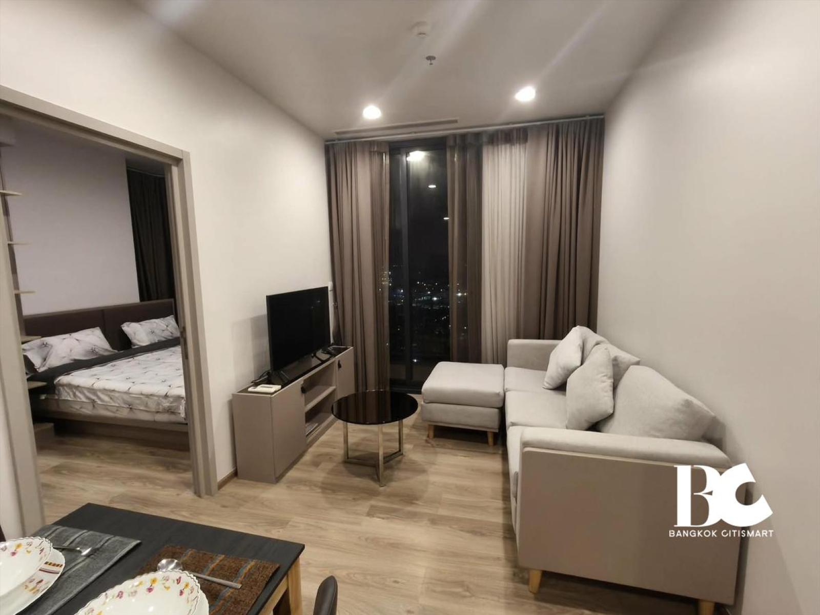 ให้เช่า 2 Bed 2 Bath 50 ตร.ม. ฝ้าสูง 2.7 ม. ใกล้ K Village พระราม 4 | OKA HAUS Sukhumvit 36 | 35,000 บาท/เดือน – รูปที่ 3