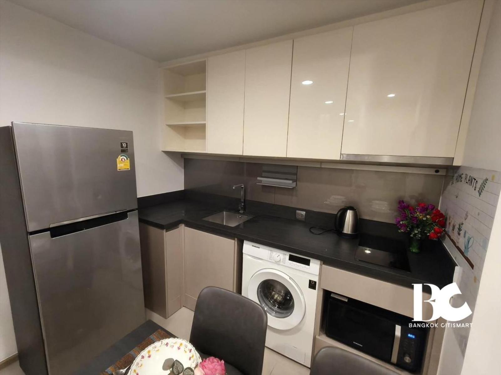 ให้เช่า 2 Bed 2 Bath 50 ตร.ม. ฝ้าสูง 2.7 ม. ใกล้ K Village พระราม 4 | OKA HAUS Sukhumvit 36 | 35,000 บาท/เดือน – รูปที่ 4