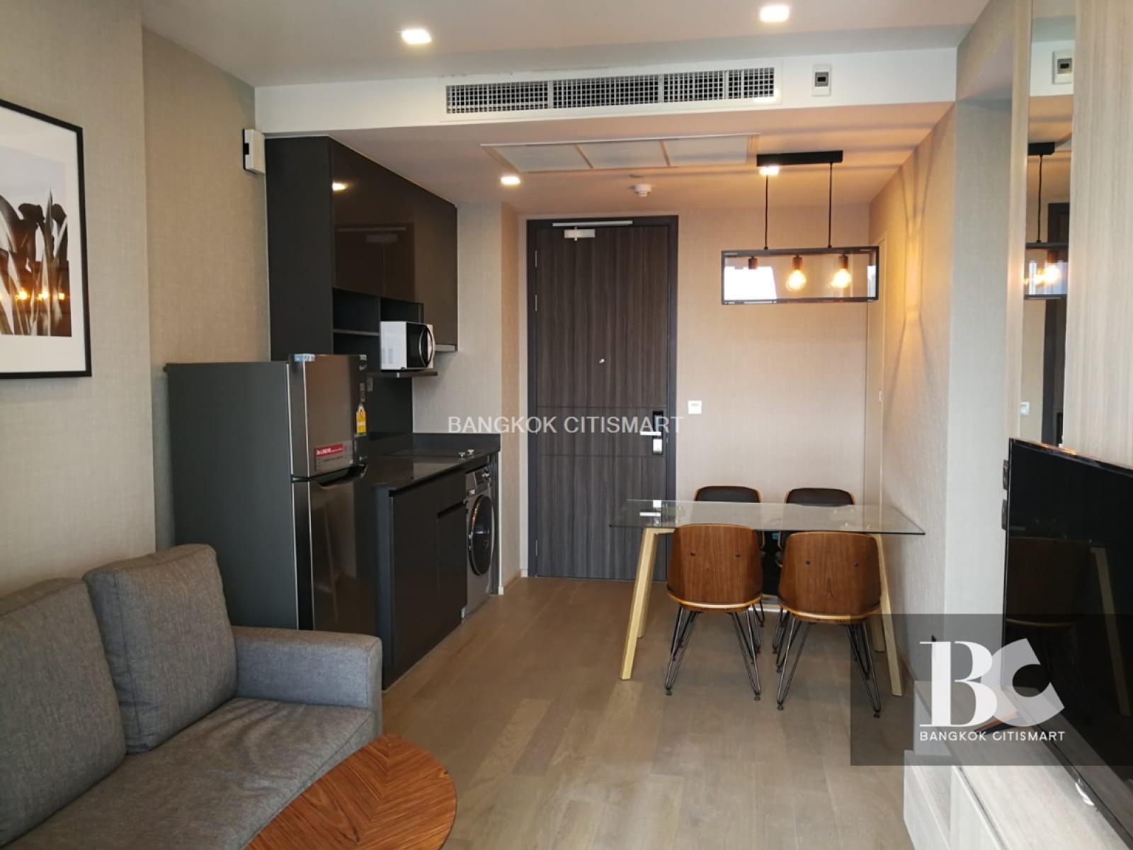 ให้เช่า 2 Bed 46 ตร.ม. ติด MRT สุขุมวิท ใกล้ Terminal 21 | Ashton Asoke | 48,000 บาท/เดือน