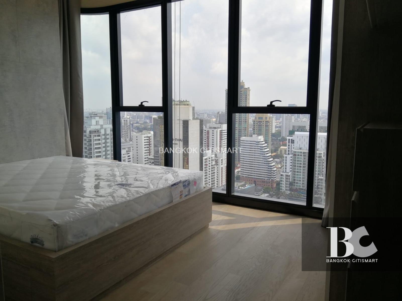 ให้เช่า 2 Bed 46 ตร.ม. ติด MRT สุขุมวิท ใกล้ Terminal 21 | Ashton Asoke | 48,000 บาท/เดือน – รูปที่ 3