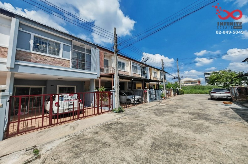 2-story townhouse for sale, Chamchuri Park Ramindra, 20 sq m, Sukhapiban 5, Bang Khen.