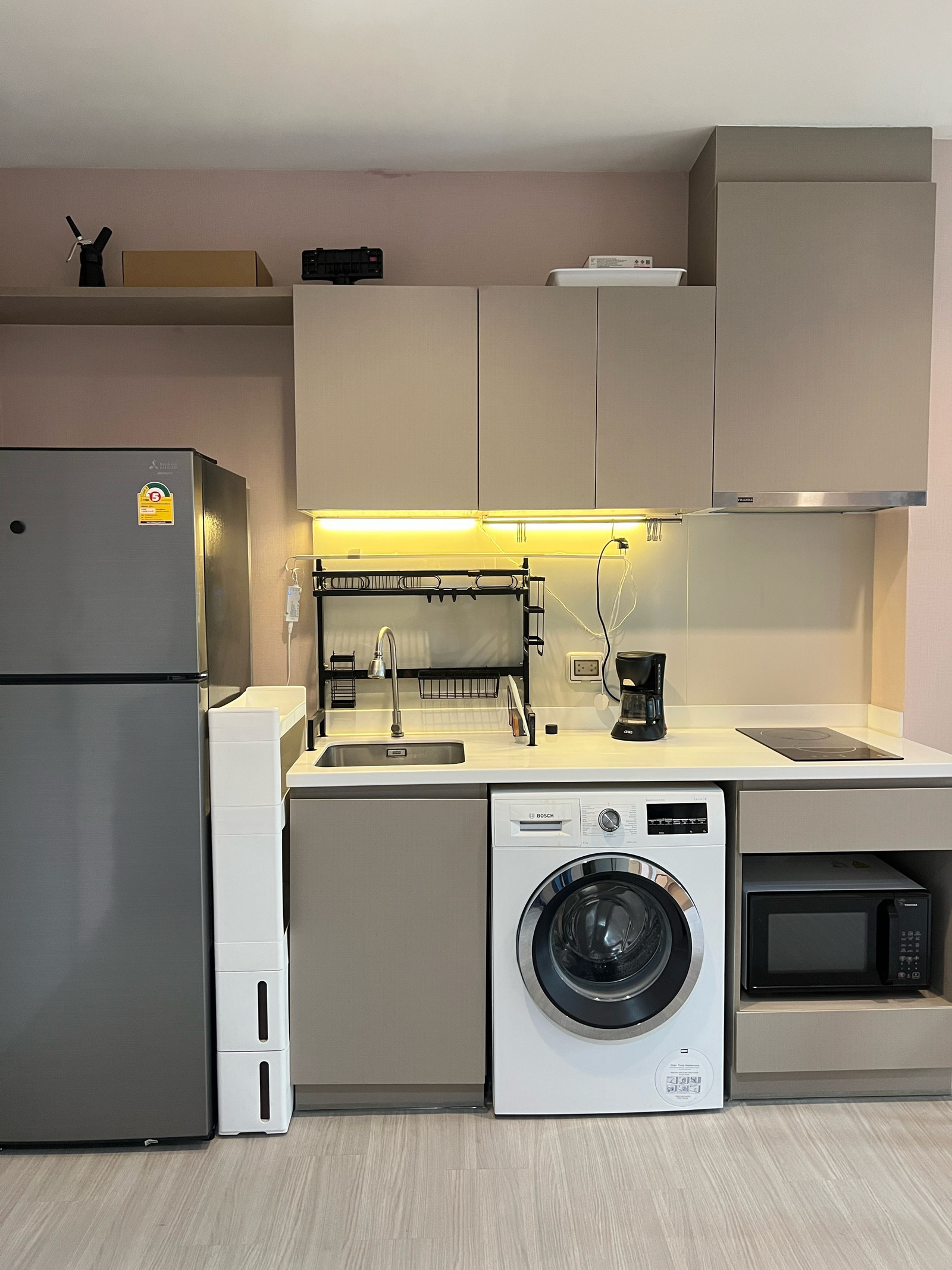 Life Sukhumvit62 มีห้องแยกสำหรับทำงาน หรือทำเป็น2ห้องนอน – รูปที่ 2