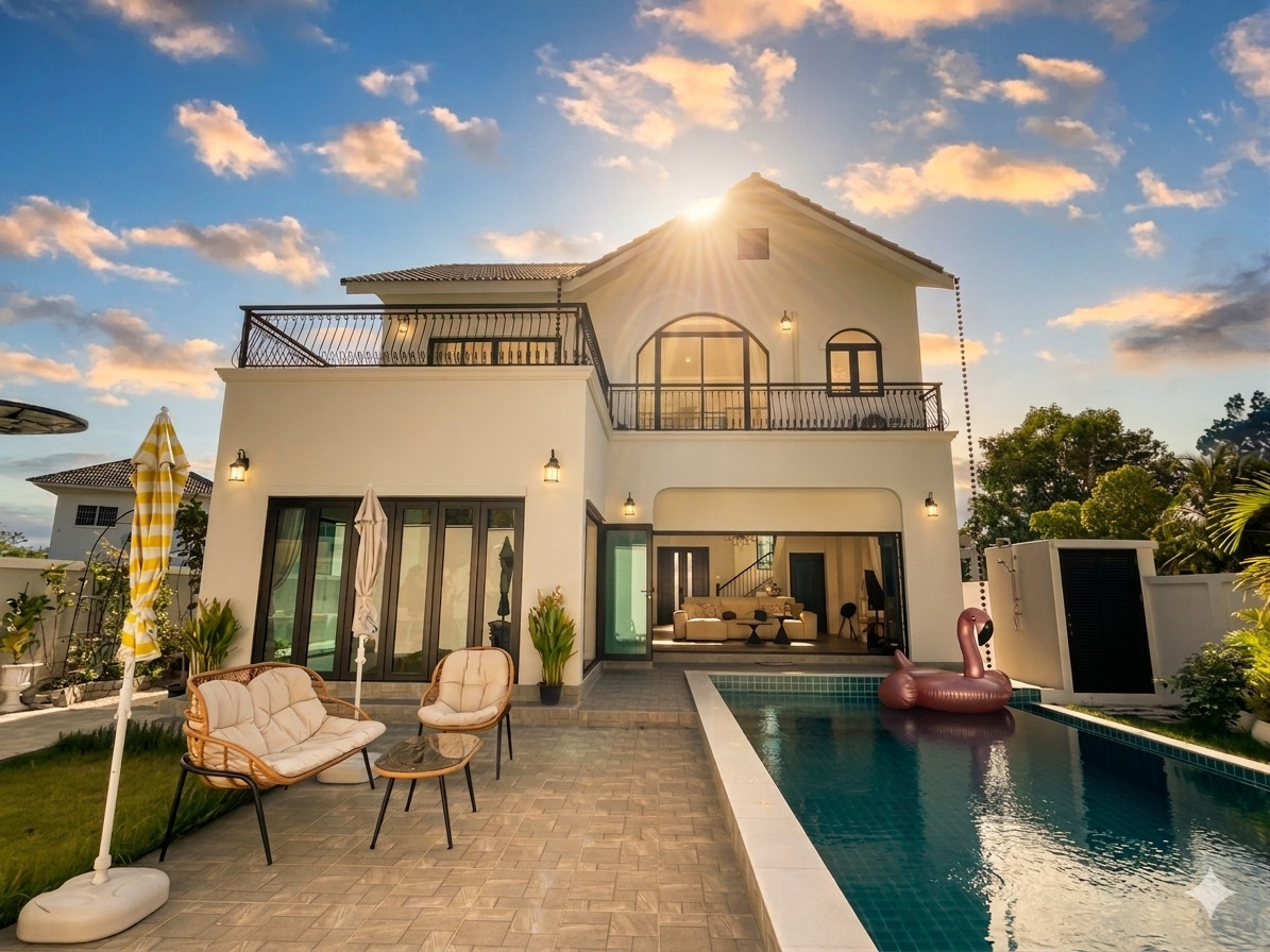 Own a New Luxury 4BR Pool Villa in Chiang Mai | 359 sqm Hang Dong Retreat