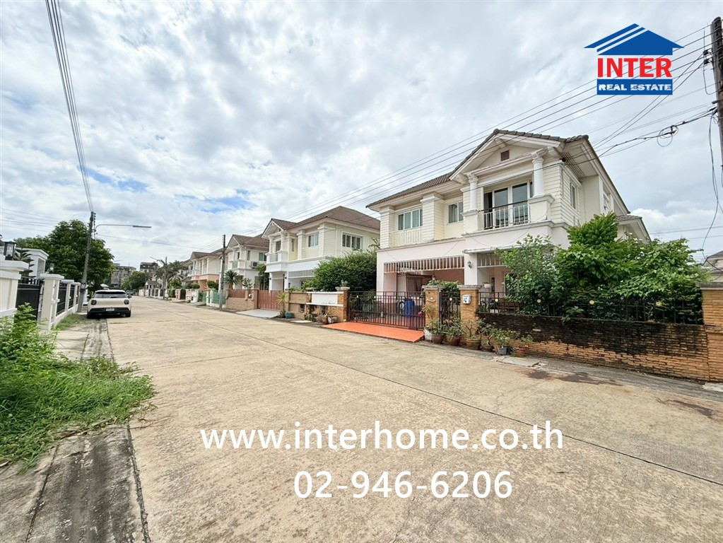 2-story detached house, 60 sq m, Montien Thong Village. Soi Krathum Lom 15 Phutthamonthon Sai 4 Road, Phetkasem Road, Sam Phran, Nakhon Pathom