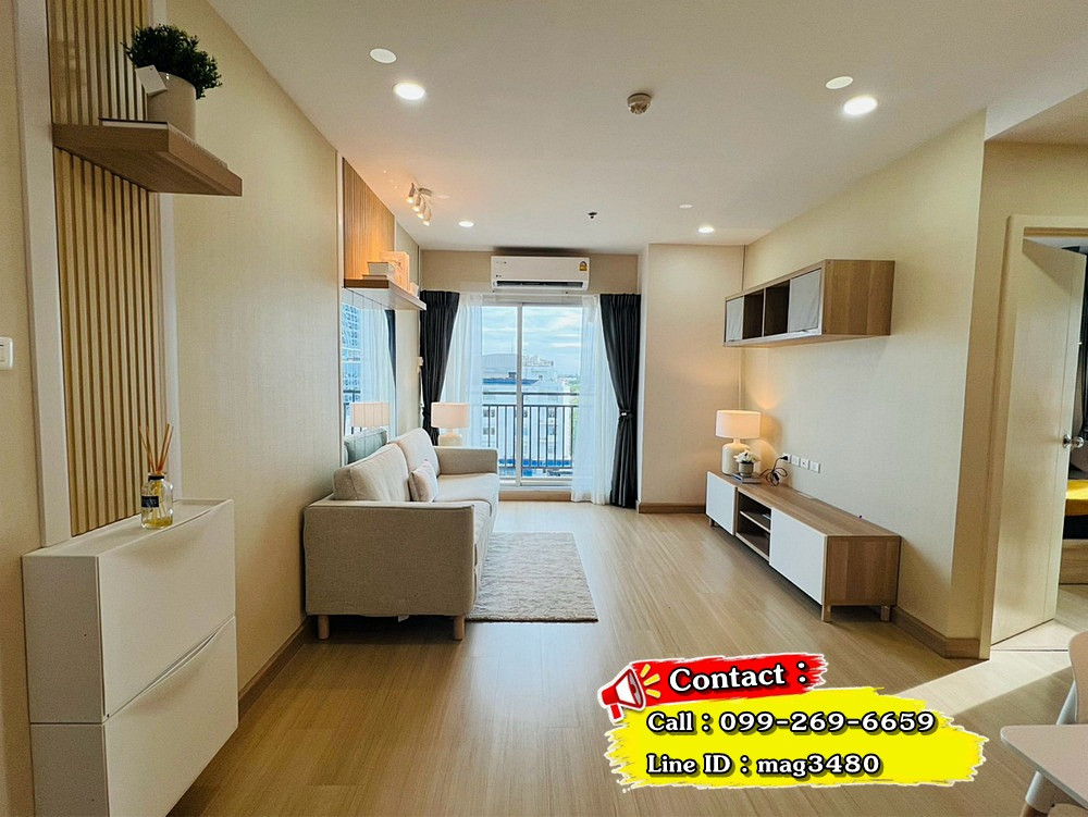 ขายคอนโด ศุภาลัย เวอเรนด้า สถานีภาษีเจริญ ตรงข้ามซีคอนบางแค 56 ตารางเมตร 2 ห้องนอน ชั้น8 ตึกA ตกแต่งครบตามรูป / Call : 099-269-6659