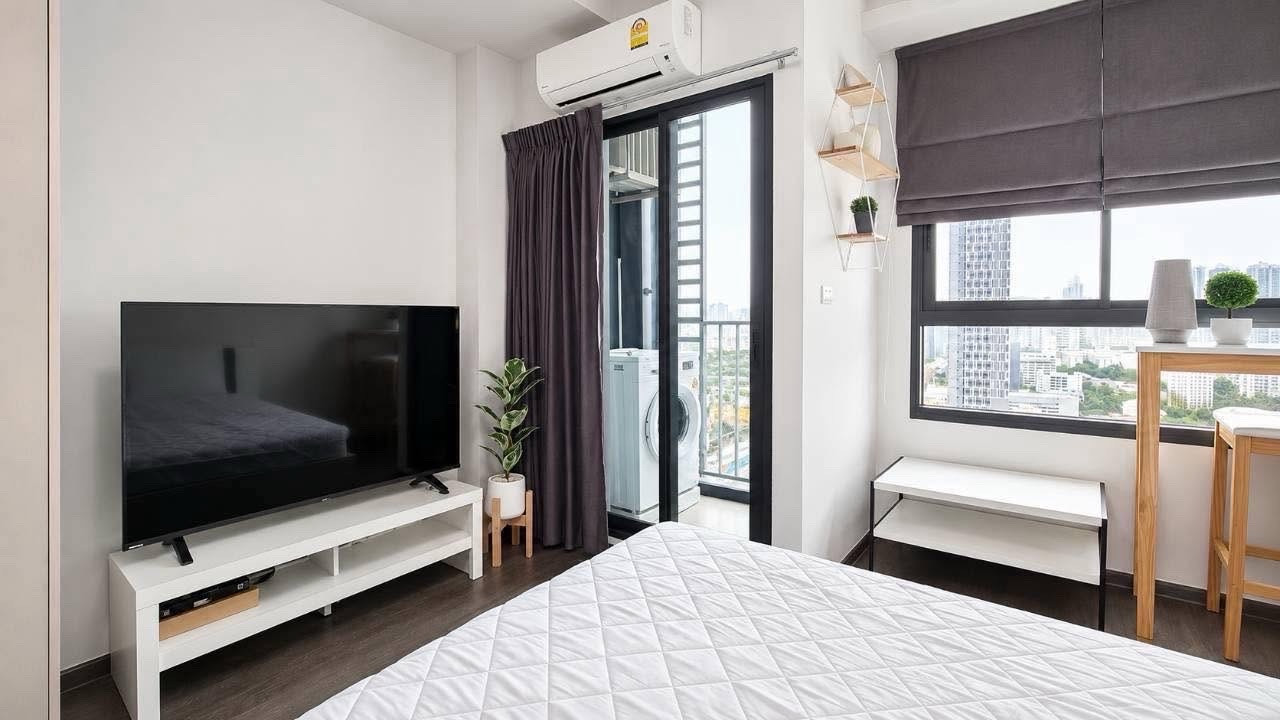 For rent Condo for rent ideo sukhumvit 93 (Ideo Sukhumvit 93) next to BTS Bang Chak, Building A, 1 bed, 27 sq m, 13,000 /month. Floor 32+ – รูปที่ 4