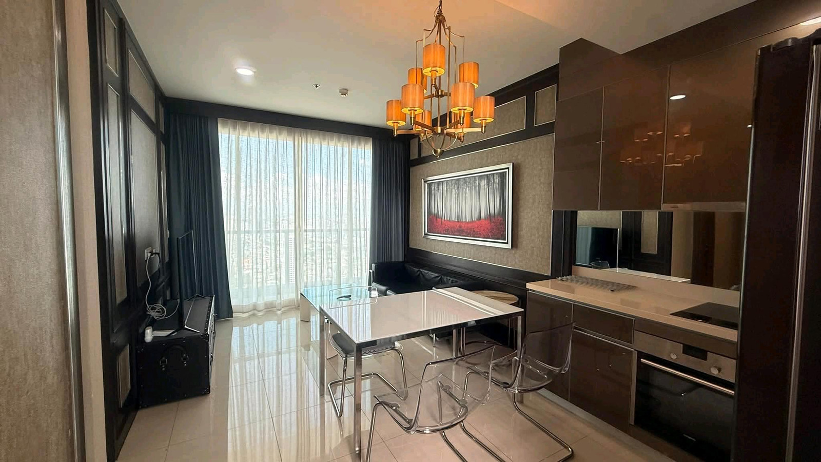 🌊 Luxury condo with views of the Chao Phraya River, high floor, beautiful view, complete with luxury furniture and electrical appliances. – รูปที่ 2