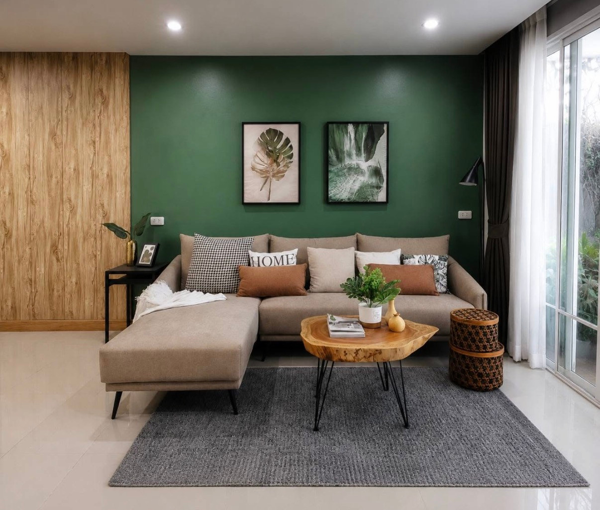 Townhome for rent, newly renovated, Golden Town Ramintra-Khubon 27, near Fashion Island Mall.