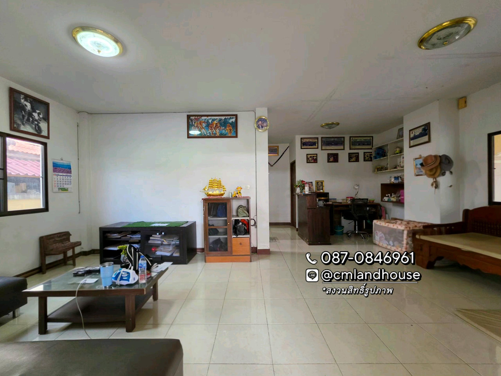 Baan Sivalai, Mae Rim District, large house, 4 bedrooms, near Makro Mae Rim. Soi opposite King Naresuan Monument, close to the city, 9 km., Chotana Road (inbound to the city), enter the alley 700 m. – รูปที่ 4