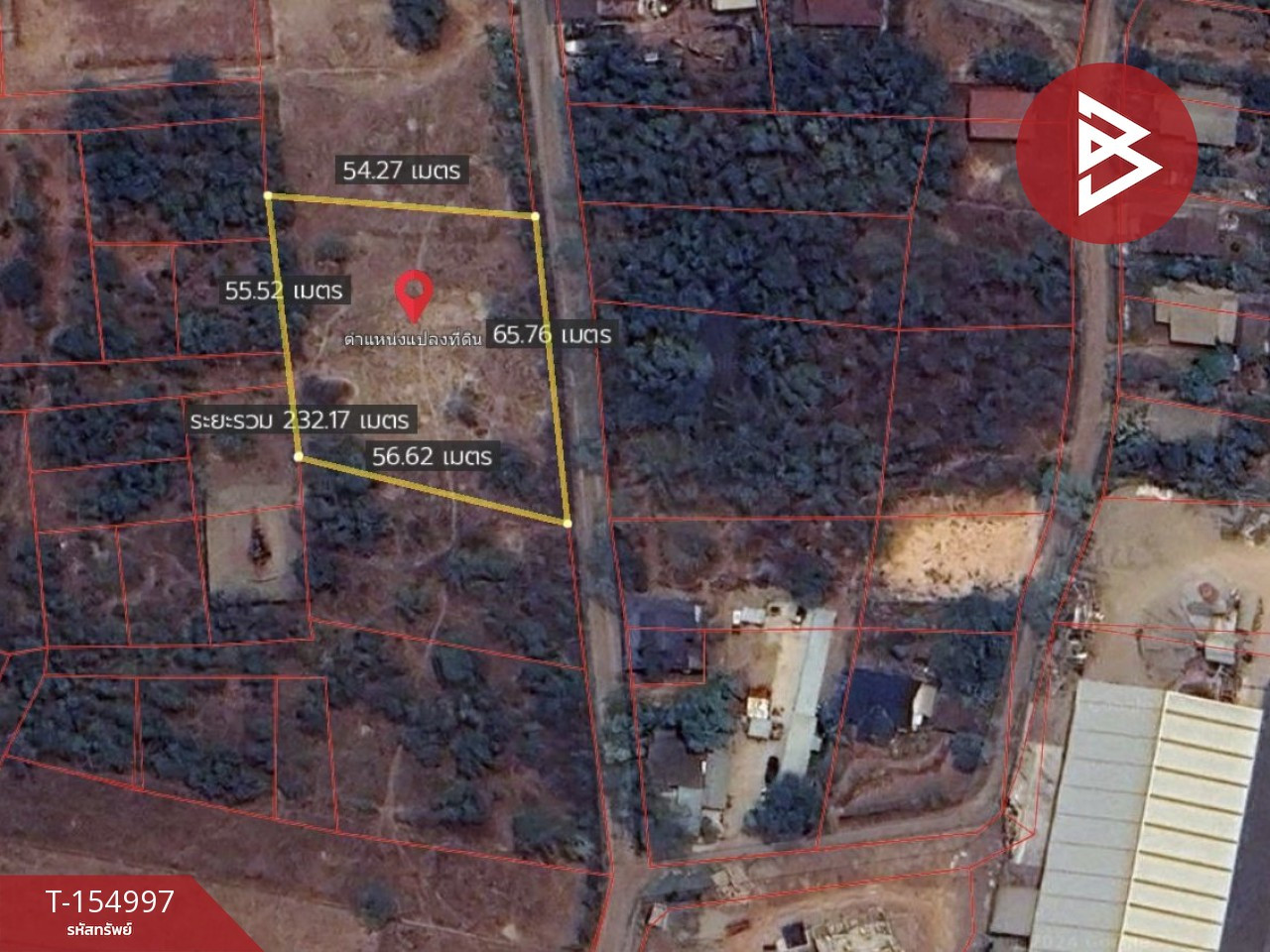 Land for sale, area 1 rai 3 ngan 85 sq m, Sam Phrao, Udon Thani. – รูปที่ 2