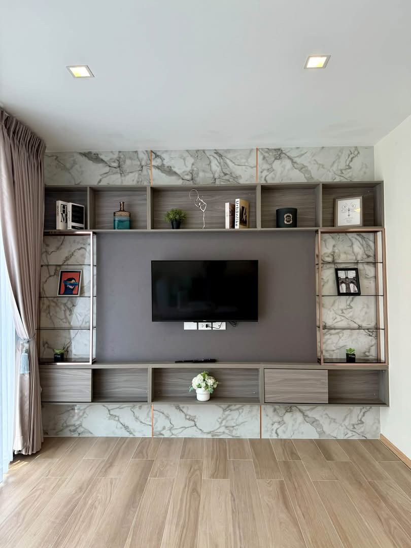 ✨🏡ให้เช่าพรีเมียมทาวน์โฮม 3 ชั้น  🏡โครงการ ไอเจ้นท์ พระราม 9 🛋️เฟอร์นิเจอร์และเครื่องใช้ไฟฟ้า⚡️ครบครันพร้อมเข้าอยู่ – รูปที่ 3