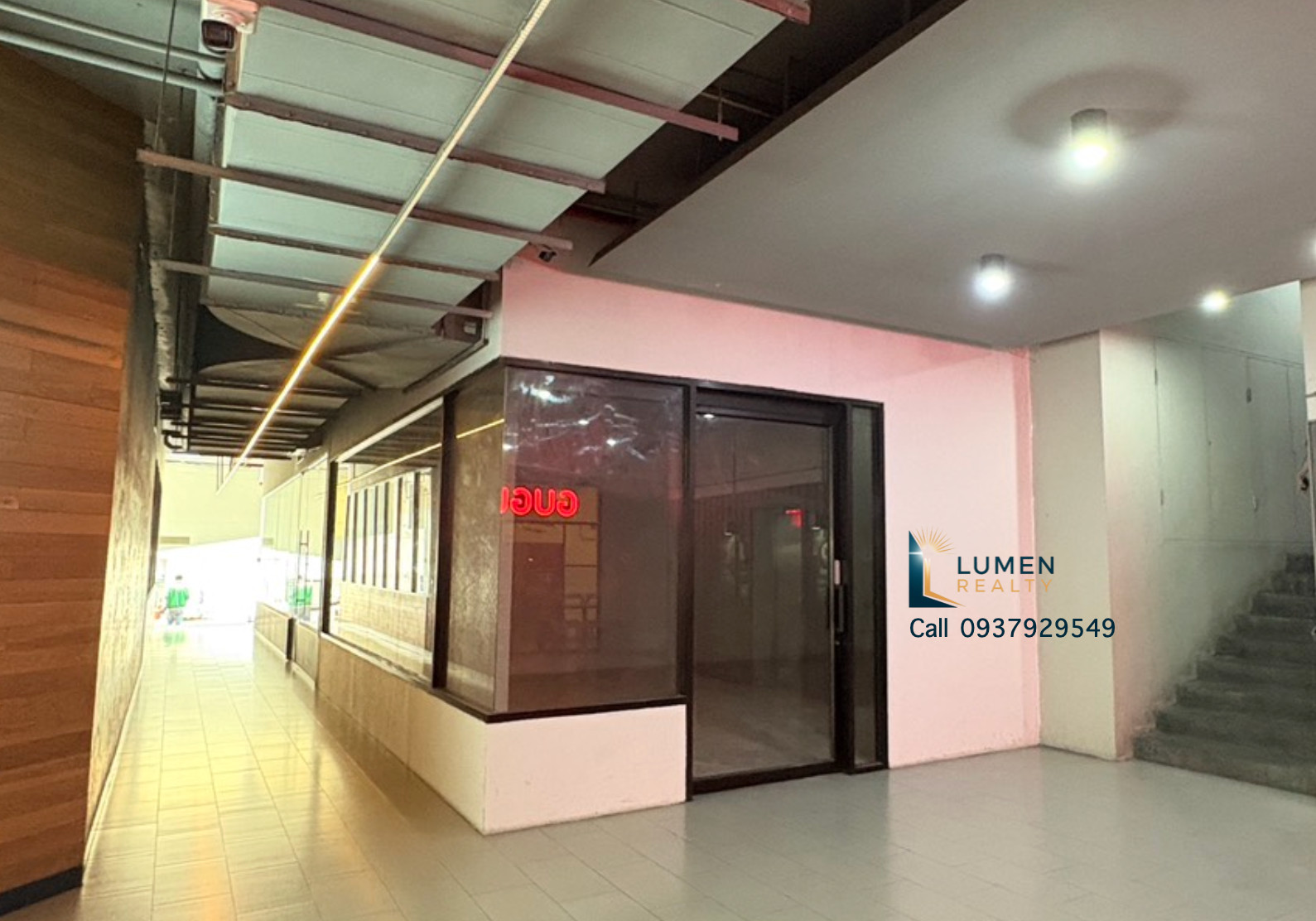 🍴 58.52 sq.m. Retail / Restaurant Space for Rent in a Community Mall at Asoke 