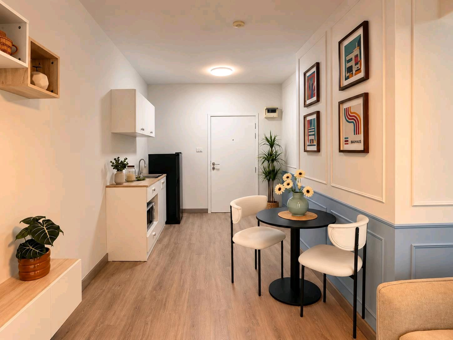 🩵 35 sq m. with irresistible style! BLUE CHIC ROOM ✨ – รูปที่ 4