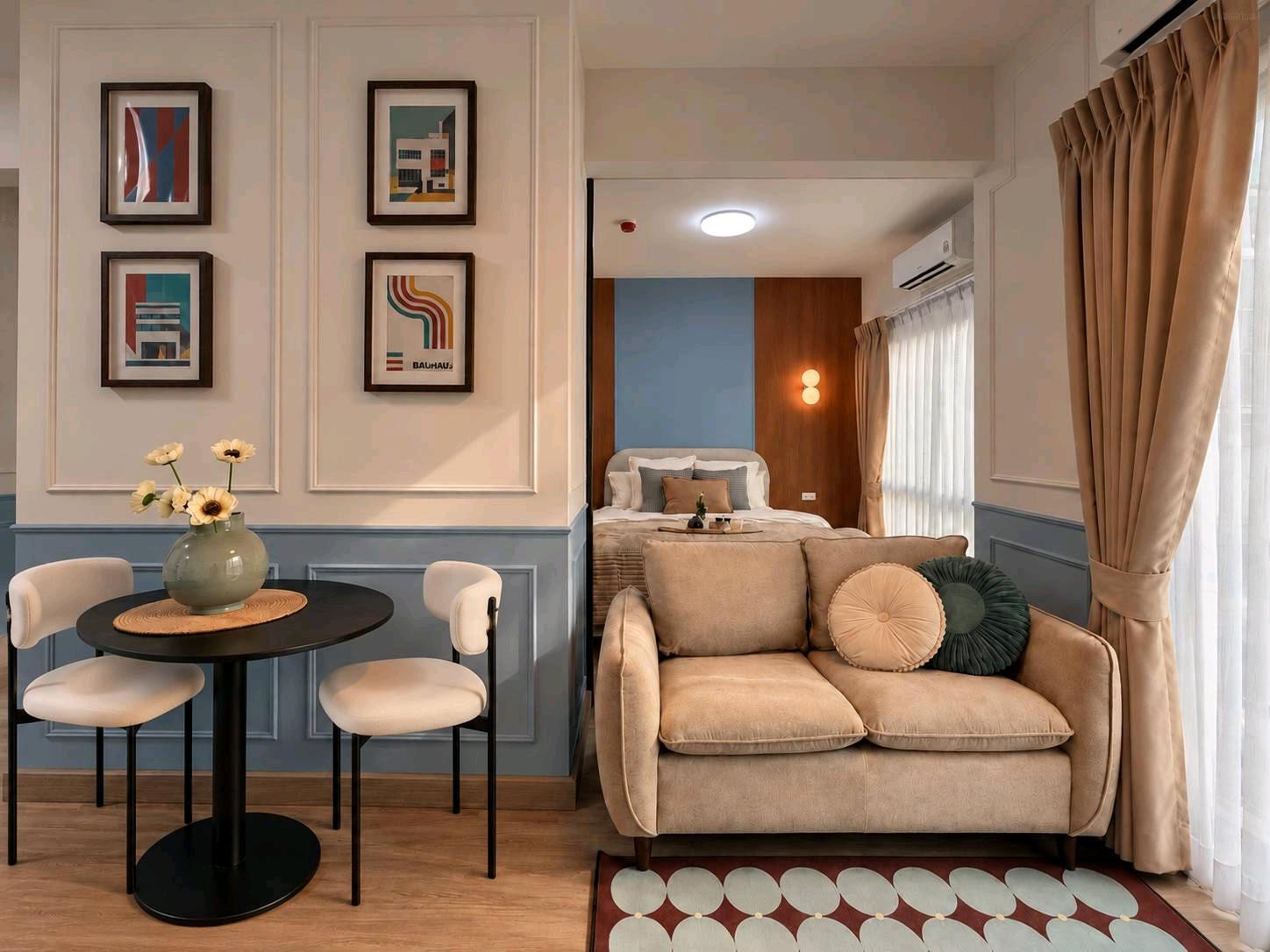 🩵 35 sq m. with irresistible style! BLUE CHIC ROOM ✨