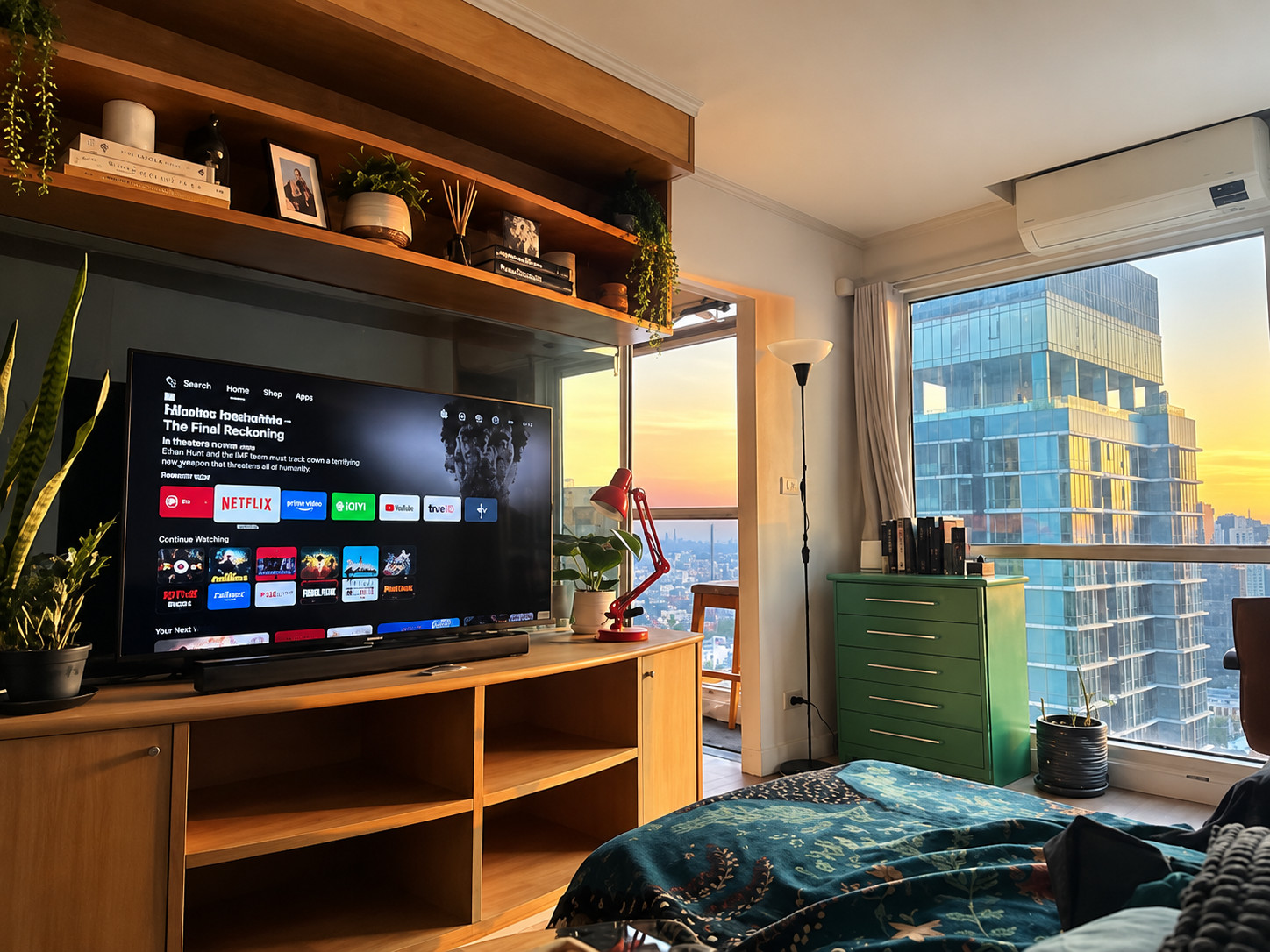 1BR Sky Home 36F · 180° View · 1 Min BTS