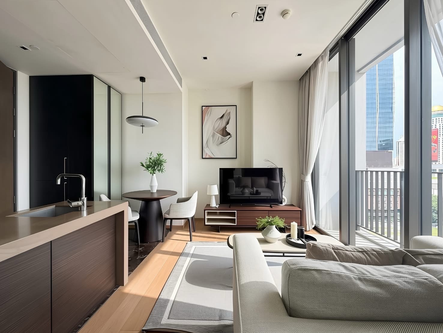 🔥Rent at 28 Chidlom  🔥1BR 1BR.🔥 42,000🔥38.65sqm. 🔥Floor12 – รูปที่ 2