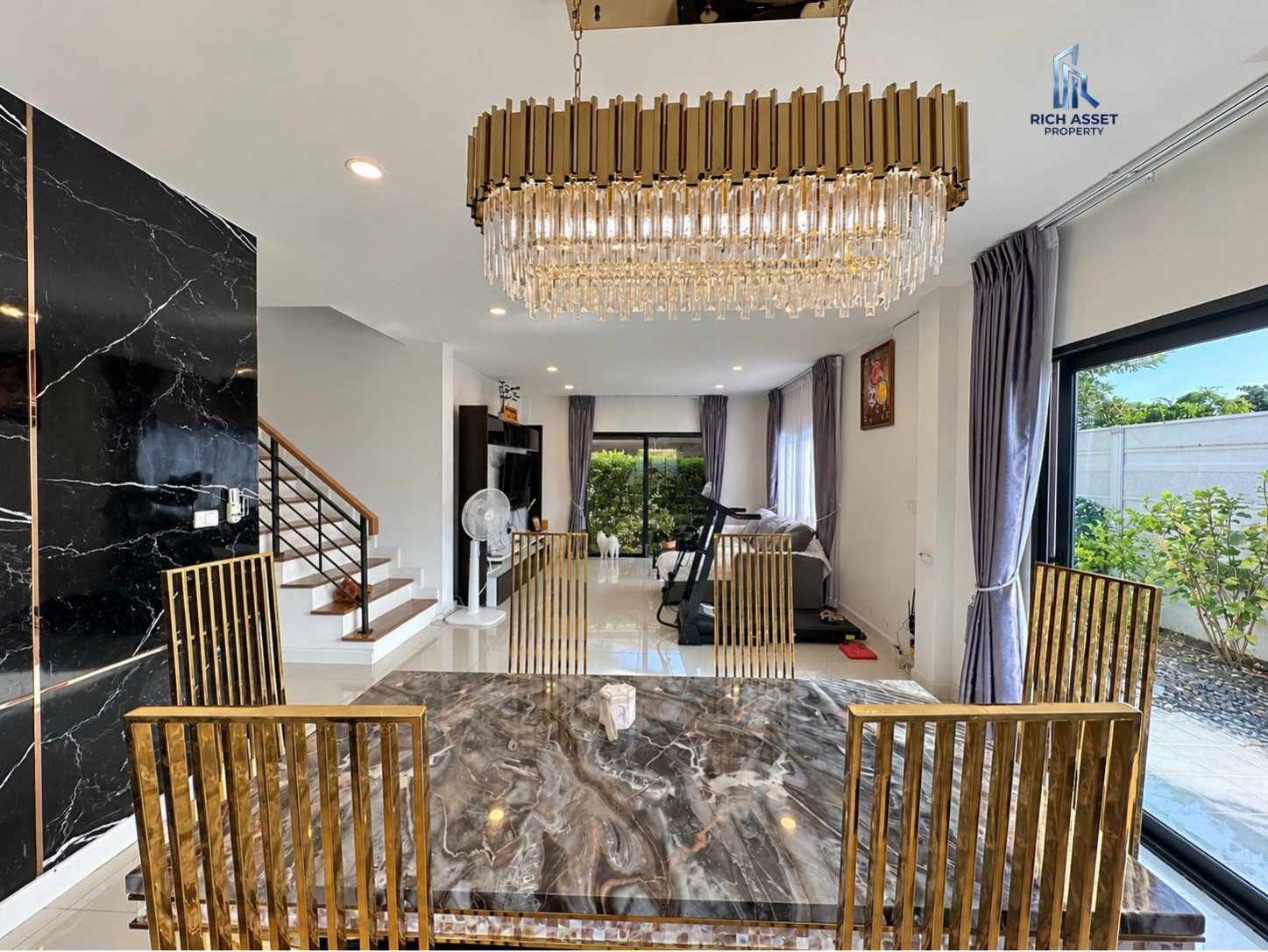 Single house for sale, Centro Bang Yai, Soi Wat Lat Pla Duk, house on the edge of the house, additional kitchen outside.  In front of the house, north side, number 99/99 – รูปที่ 4