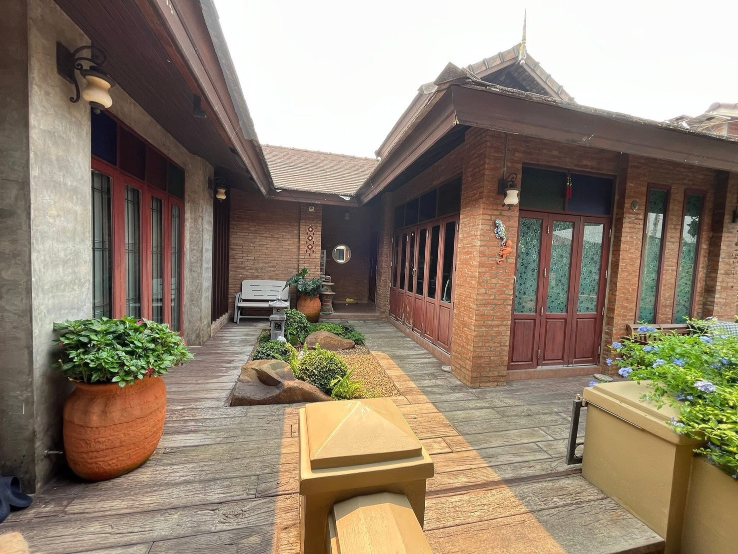 Single house for sale in applied Lanna style, area 1 ngan 3 sq m, location in Mueang Chiang Rai. (Baan Doi Saken) near Central and shopping centers – รูปที่ 3