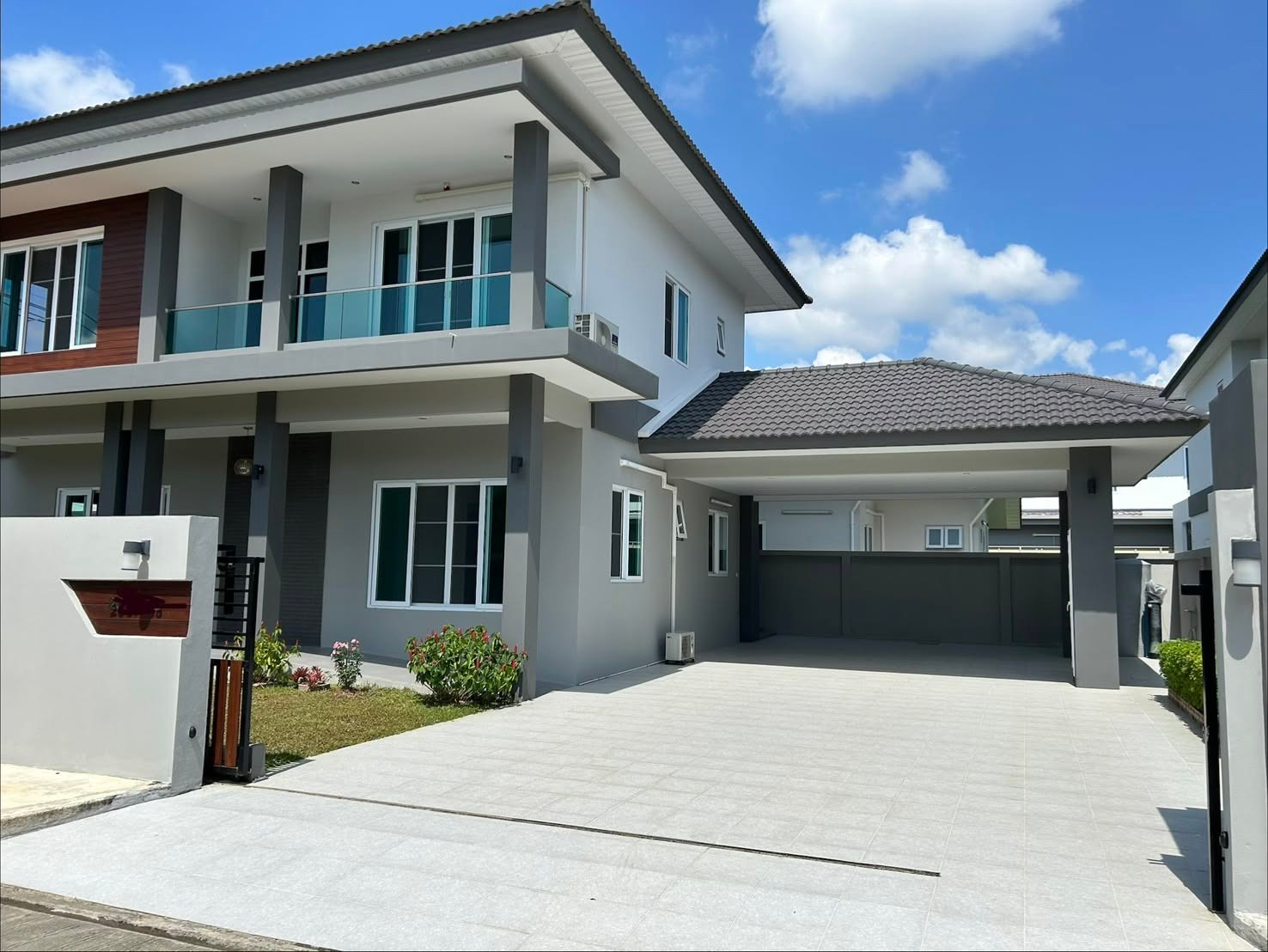 POS บ้านเดี่ยวในโครงการใหญ่ แสนสราญ นอร์ทวิว 6 บ้านใหม่ ติดสวน วิวภูเขา  พร้อมเฟอร์นิเจอร์ครบ ใกล้โรงเรียนนานาชาติ