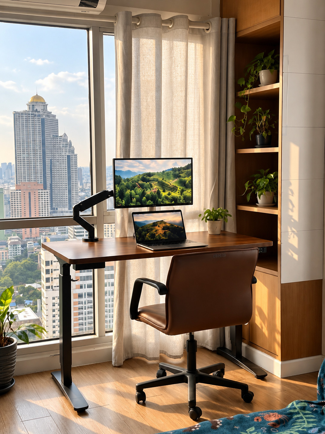 1BR Sky Home 36F · 180° View · 1 Min BTS – รูปที่ 3