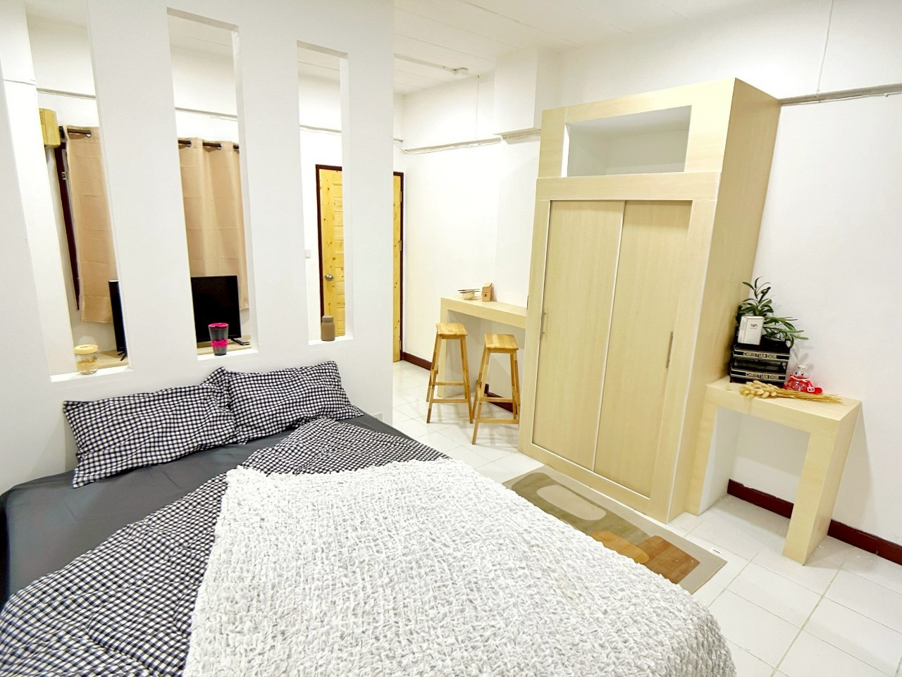 Nong Hoi Housing Authority Condo, 1st floor, complete with electrical appliances, ready to move in, fully furnished. – รูปที่ 2
