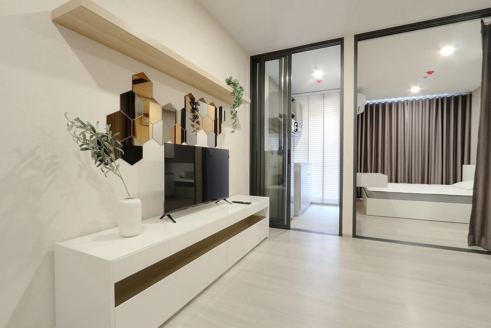 For rent Aspire Onnut-Station |1 bedroom |New room |High floor |22,000 baht/month – รูปที่ 3