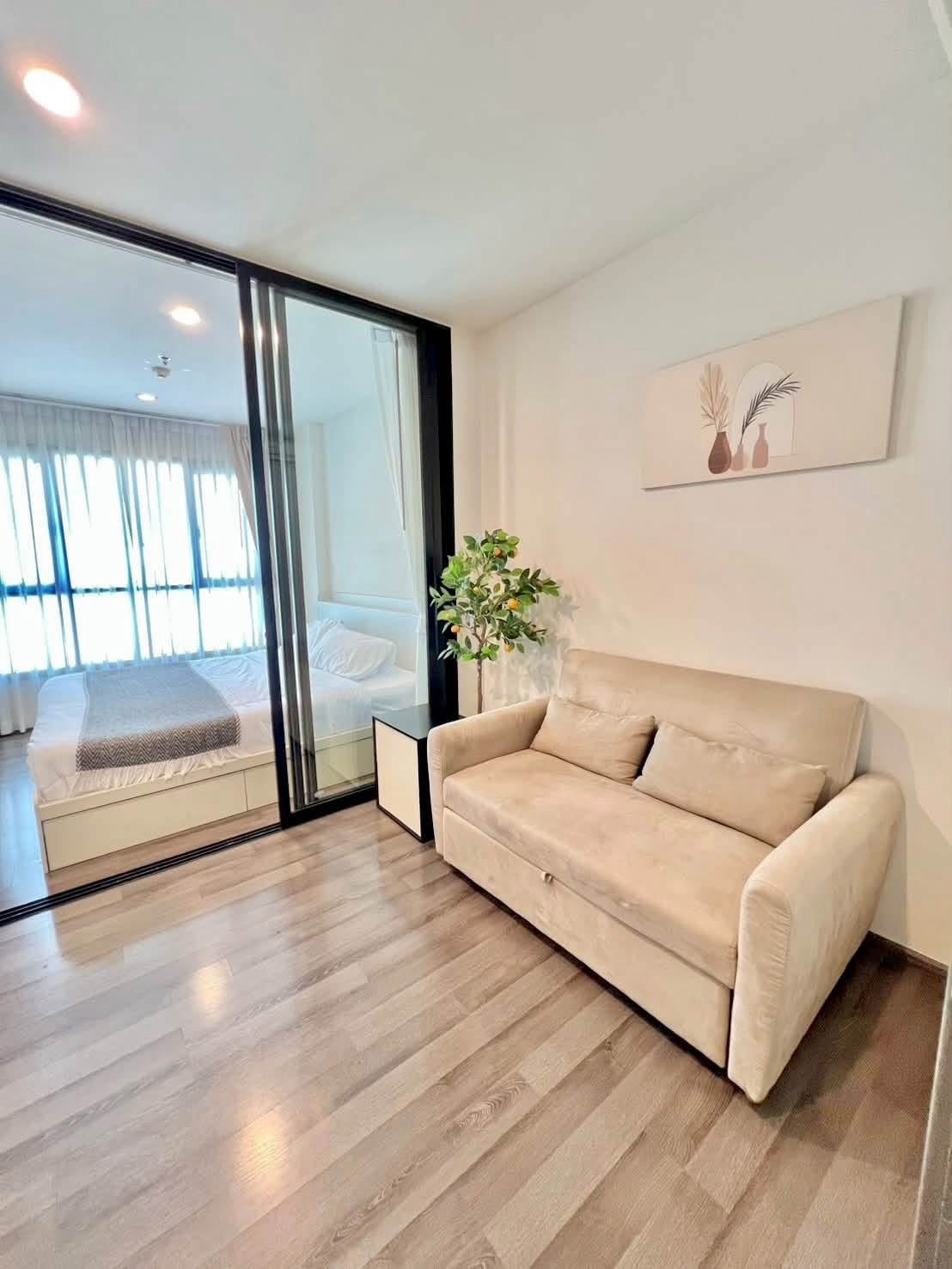 🏙️ **FOR SALE | The Base Park West Sukhumvit 77 – High-Floor Studio with Habito View!** ✨(IQI-C035)