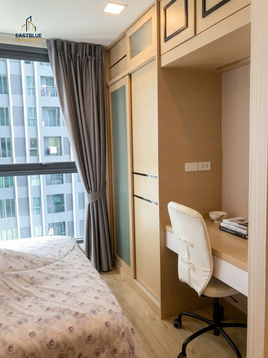 ✨ ราคาดี ทำเลน่าอยู่! ขาย IDEO Q Chula-Samyan Studio 1 ห้องน้ำ ขนาด 24 ตร.ม. ห้องกว้าง อยู่สบาย ใกล้ MRT สามย่าน ราคา 5.2 ล้านบาท ติดต่อ 0968623850 🔥 – รูปที่ 3