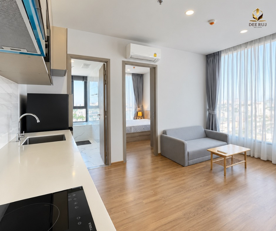 🇬🇧 FOR RENT | CLOUD THONGLOR–PHETCHABURI  ✨ Modern 1 Bedroom Plus with Bathtub & Elevated City Views  – รูปที่ 2