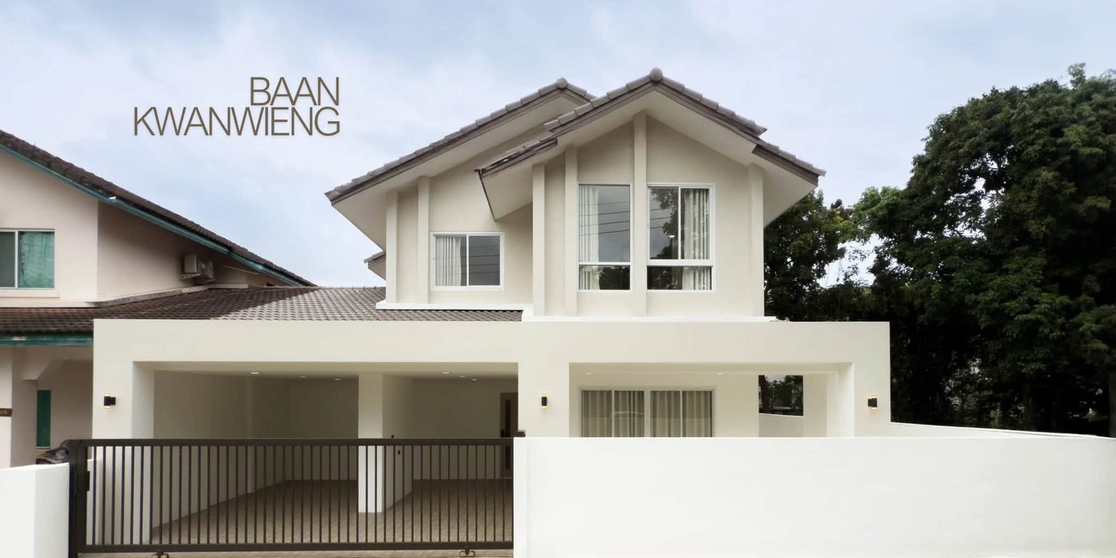 บ้านเดี่ยวในหมู่บ้านขวัญเวียง หางดง รีโนเวทใหม่เอี่ยม กว้าง เงียบสงบ พร้อมเฟอร์นิเจอร์ครบ ใกล้ รร.นานาชาติ 8 แห่ง 