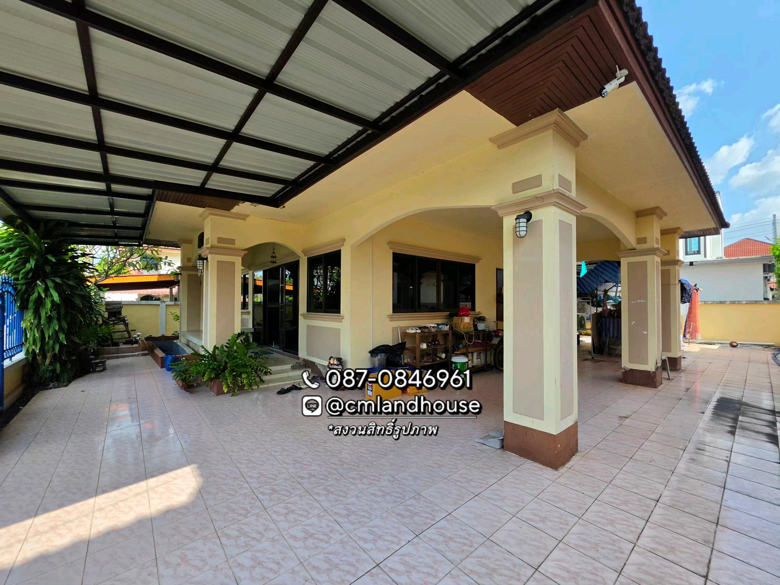 Baan Sivalai, Mae Rim District, large house, 4 bedrooms, near Makro Mae Rim. Soi opposite King Naresuan Monument, close to the city, 9 km., Chotana Road (inbound to the city), enter the alley 700 m. – รูปที่ 3