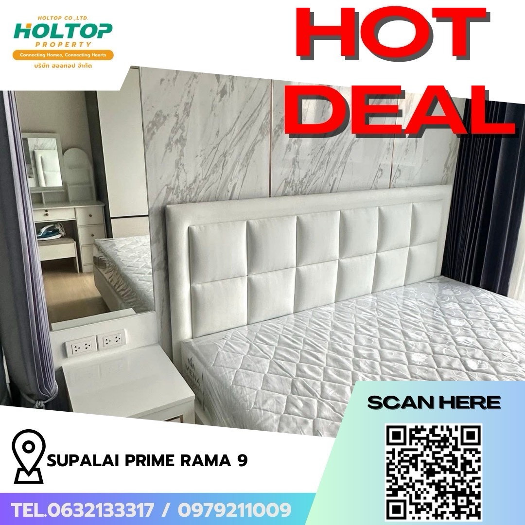 #R9362 🎉 210269 ให้เช่าคอนโด Supalai Prime Rama 9 #R9362 🎉 210269 ให้เช่าคอนโด Supalai Prime Rama 9