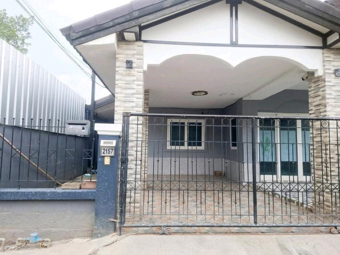 One-story detached house for rent in Soi Miss Teen, no flooding. T.062-1574449 – รูปที่ 4