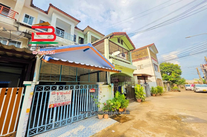 3-story townhome, Nisa Phetkasem 69 (Soi Phetkasem 69), area 16 sq m., Lak Song Subdistrict, Nong Khaem District. – รูปที่ 2