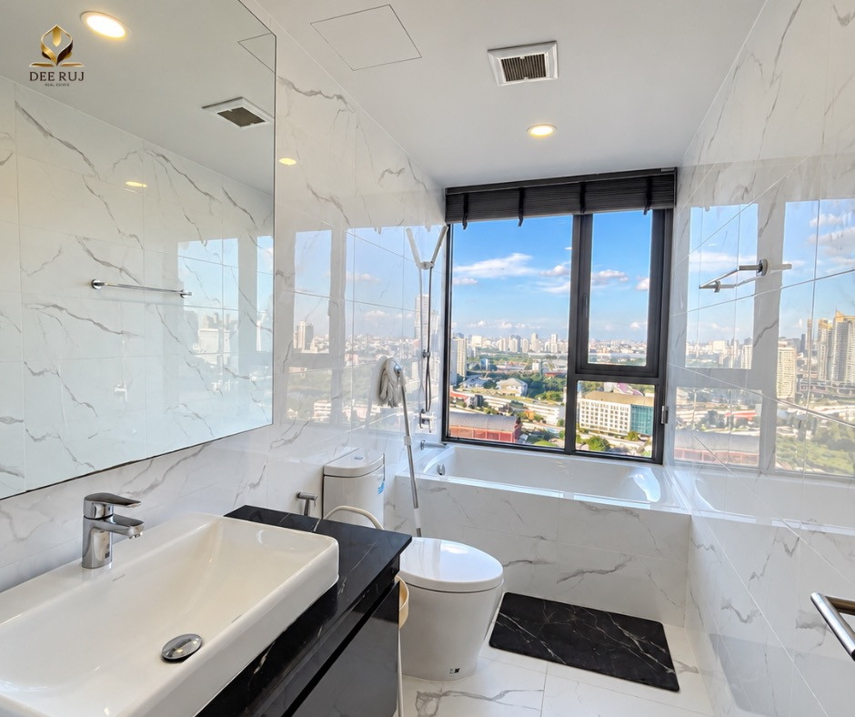 🇬🇧 FOR RENT | CLOUD THONGLOR–PHETCHABURI  ✨ Modern 1 Bedroom Plus with Bathtub & Elevated City Views  – รูปที่ 4