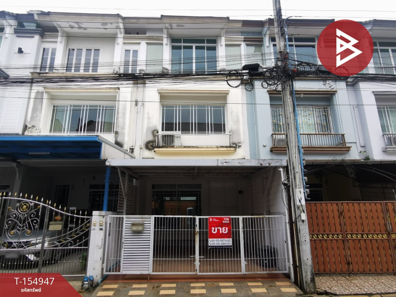 3-story townhome for sale, The Terrace Rama 2 Village, Bangkok