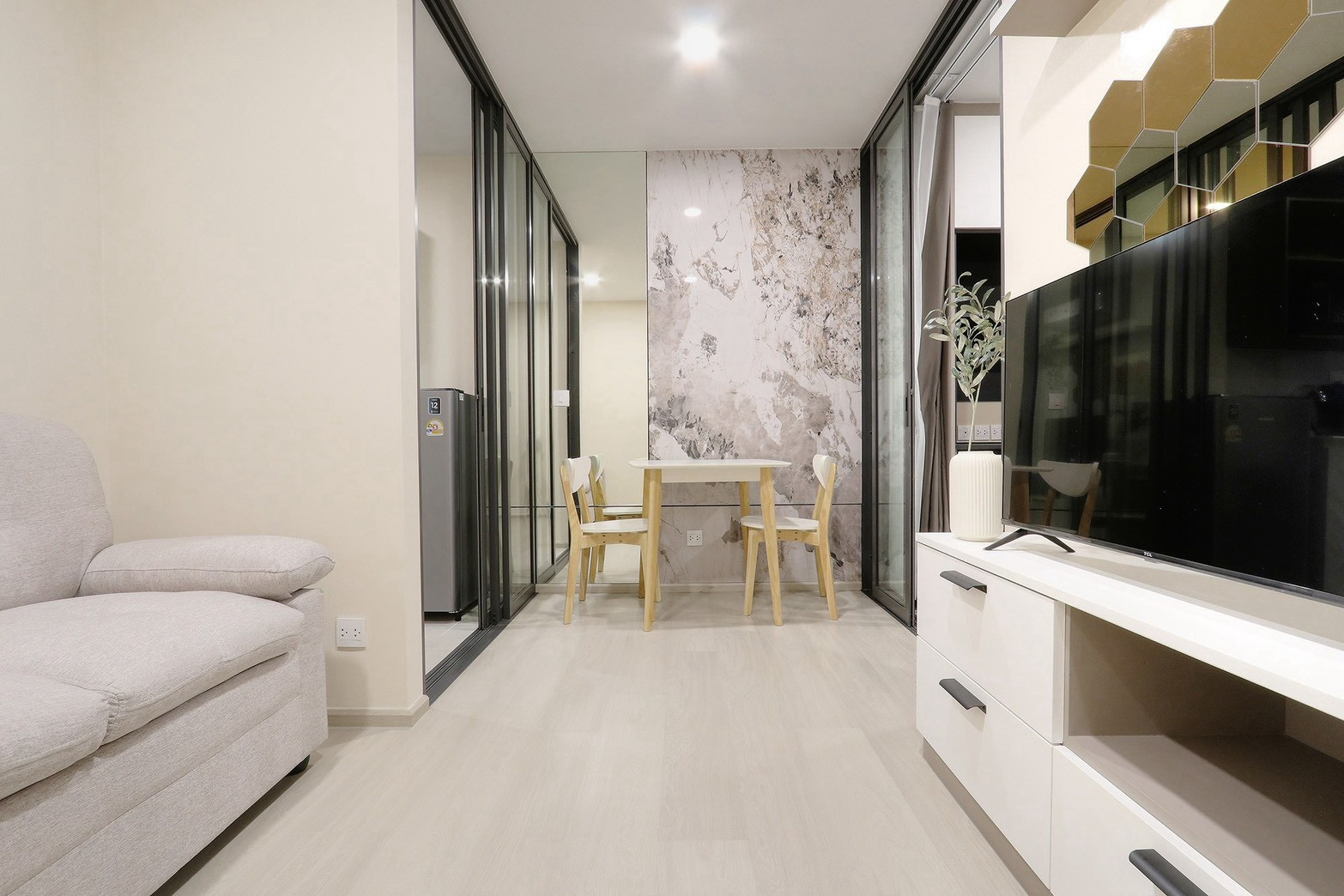 For rent Aspire Onnut-Station |1 bedroom |New room, high floor |22,000 baht/month – รูปที่ 3
