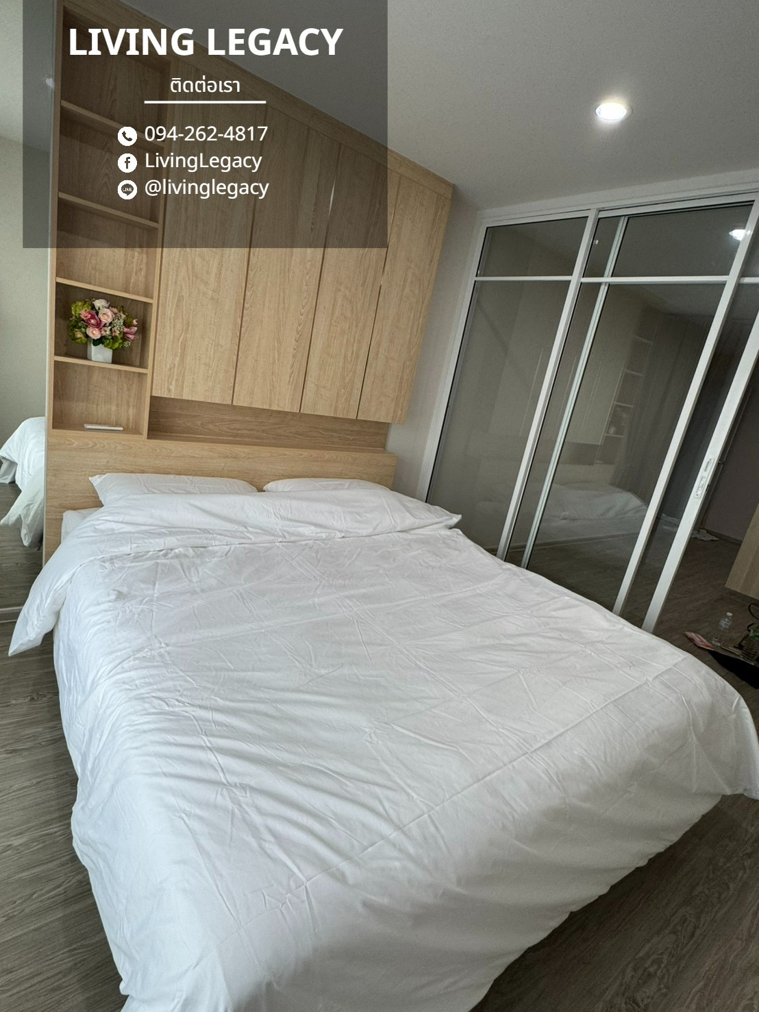 SUBWIX Urgent rent Condo RYE Huamark 32 sq m. | 6th floor | 1 bedroom | 1 bathroom 14,000 baht/month line id : @livinglegacy – รูปที่ 4