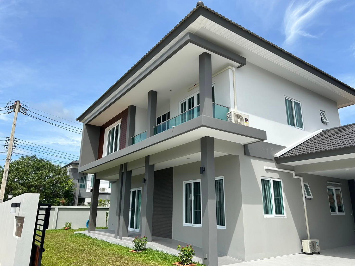 POS บ้านเดี่ยวในโครงการใหญ่ แสนสราญ นอร์ทวิว 6 บ้านใหม่ ติดสวน วิวภูเขา  พร้อมเฟอร์นิเจอร์ครบ ใกล้โรงเรียนนานาชาติ – รูปที่ 2
