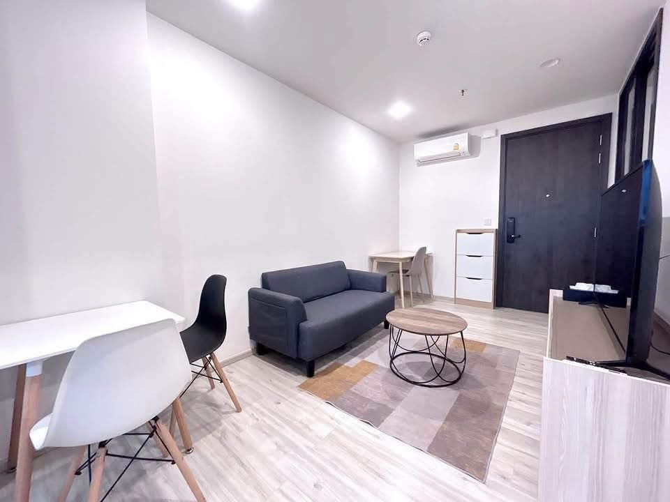 For Rent: XT Huaikhwang, 35 sq.m., 1 Bedroom, 1 Bathroom, 12A Floor, Building B, Fully Furnished, Enclosed Kitchen, 75 Meters from MRT Huai Khwang, 23,000 THB/Month – รูปที่ 3