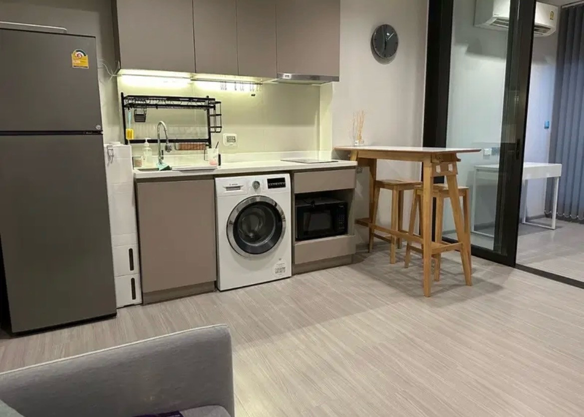 Life Sukhumvit62 has a separate room for working. or make it into 2 bedrooms